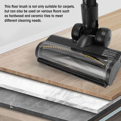 Ortviai Brosse de sol pour aspirateur Beko 94929VI VB VRT VCS – tête rotative avec poils premium pour moquette et sols durs (1/4)