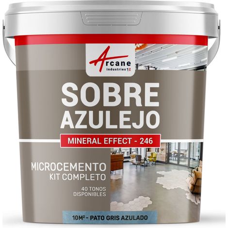 Microcemento sobre azulejos