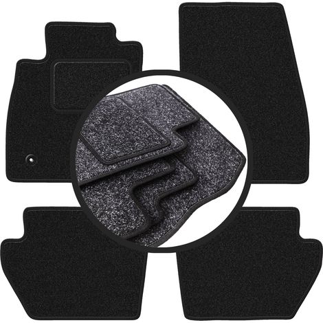 Tappetini in velluto per auto: Ford Fiesta MK8 hatchback (2017-) antracite (1/5)