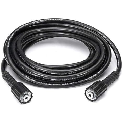 Conector de manguera de hidrolavadora de alta presión M22 de 10 m para pistolas de agua de alta presión, mangueras de alta presión, accesorios de lavado para Kärcher, rosca hembra estándar M22-14 mm t (1/4)