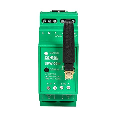 Zamel SRW 02M controller tende da sole Wi-Fi 230 V (1/4)