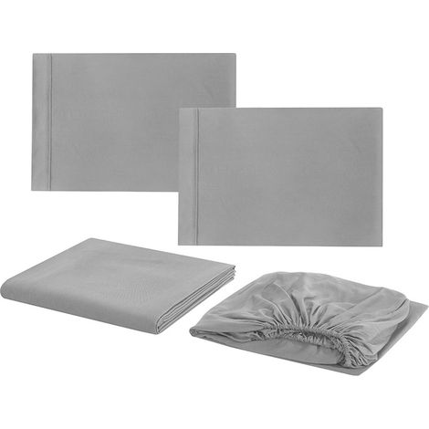 1 housse de couette, microfibre haute qualité, finition éclat douceur, couleurs stables, anti-peluchage, literie confortable (1/2)
