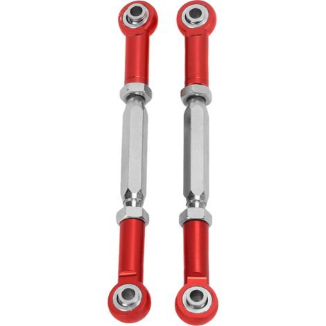 Kit de biellettes de direction et de suspension arrière pour JLB (Monster Truck, voiture RC 1/10, rouge) (1/5)