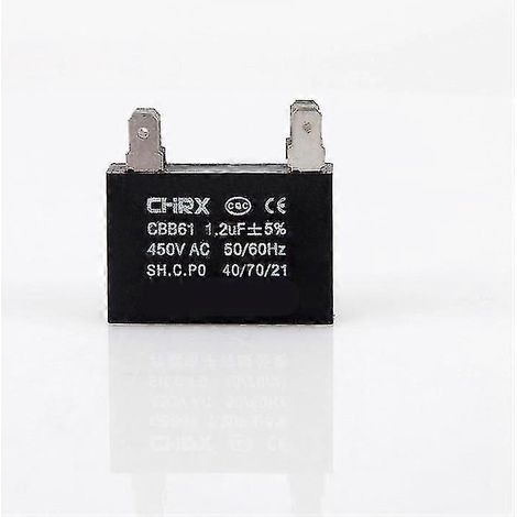 Capacité de démarrage Cbb61 - Condensateur pour ventilateur CA-1.2uF