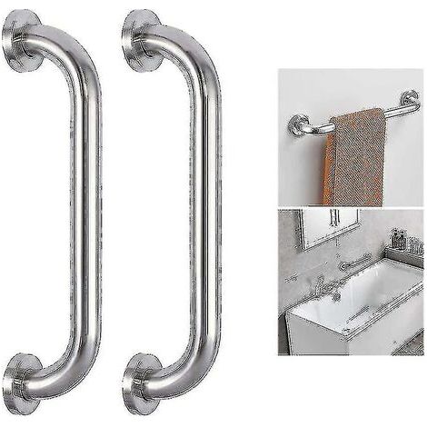 2-Piece Bathtub Grab Bar for Elderly (1/2)