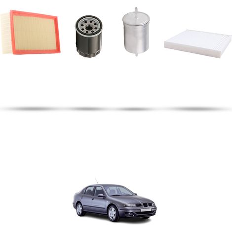 Kit tagliando 4 filtri compatibile con Seat Toledo II 1.8T 20v 132kw dal 2002 (1/5)