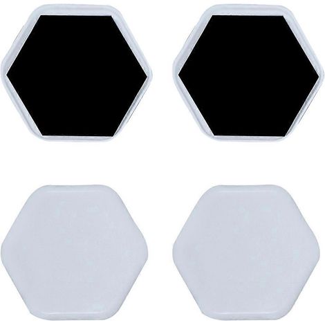 Lot de 4 tapis de glissement ultra-résistants pour meubles, tapis de déplacement de table, tapis de protection pour sols, faciles à déplacer, auto-adhésifs, adaptés aux pieds de chaises et de canapés, (1/5)