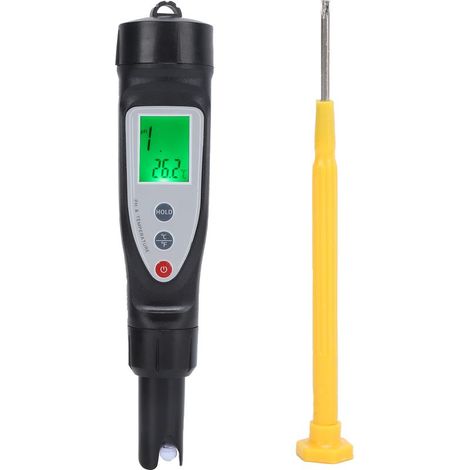 Penna impermeabile per il test di acidità pH 2033H, rilevatore portatile di qualità dell'acqua per laboratorio (1/5)