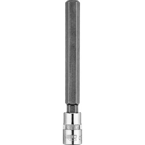 Sechskantbit H8 auf 1/4"-Stecknuss, lang, 87 mm (1/5)