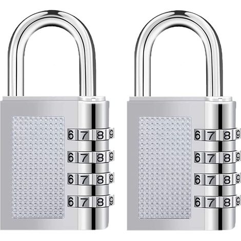 Serrure pour armoire, 4 chiffres, 40 mm, 1,25 pouces, résistante à l'eau, pour outils.-AquaForge (1/2)