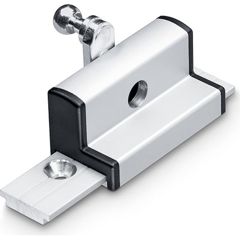 Flügelbock für Rechteckfenster, Aluminium weiß, 1 Stück passend zu GEZE Oberlichtöffner OL 90 N / OL 95