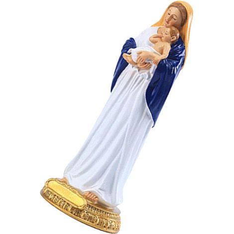 Statue Classique en Résine avec Enfant Décoration de Bureau Élégante et Artistique Ornement Sacré pour Décorations Église et Cadeau Personnalisé (1/5)