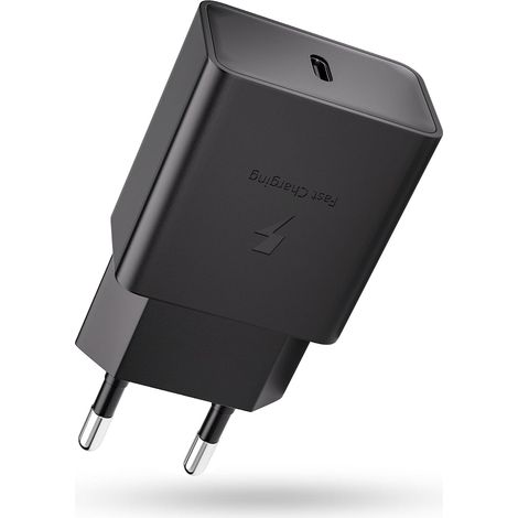 Chargeur USB C 15W, Chargeur Rapide de Type C pour Téléphone Portable Adaptateur Secteur pour Samsung Galaxy S21 S20 S10 S9 S8 Plus S10e A51 A50 A34 A33 A20e A14 A13 M54 M34 M33 M14 Google Pixel (1/5)