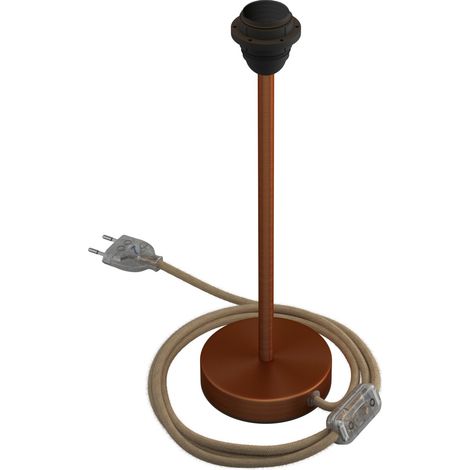 Alzaluce per paralume - Lampada da tavolo in metallo