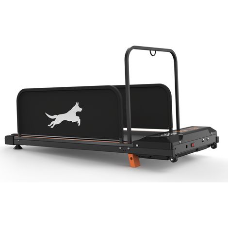 Tapis de course portable pour chien avec moteur 2,5 HP, bande de 900x375 mm, écran LCD multifonction