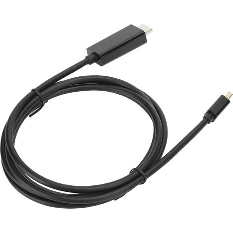 Câble Mini DisplayPort vers HDMI pour PC et TV - Adaptateur Connectique Noir B0203