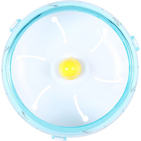 Roue D Exercice Pour Hamster - Silencieuse Et Détachable - Pour Hamster Nain Souris Gerbilles - Diamètre 12 Cm - 1 Pièce (1/5)