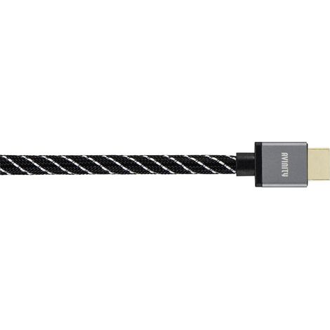 Hama 00127172 cavo HDMI 2 m HDMI tipo A Standard Antracite (1/2)