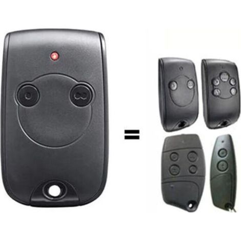 3 pour 1841026 - Telecommande NS 2 Canaux 433.92MHZ pour contrôler 2 Moteurs pour portails et Portes de Garage (1/4)