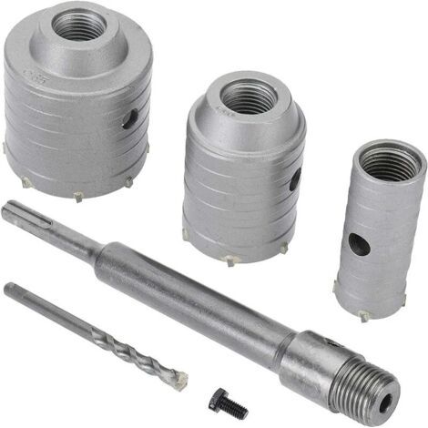 SDS Plus Dosenbohrer für Beton, Zement, Stein, Mauerwerk - 65 mm, 50 mm, 30 mm