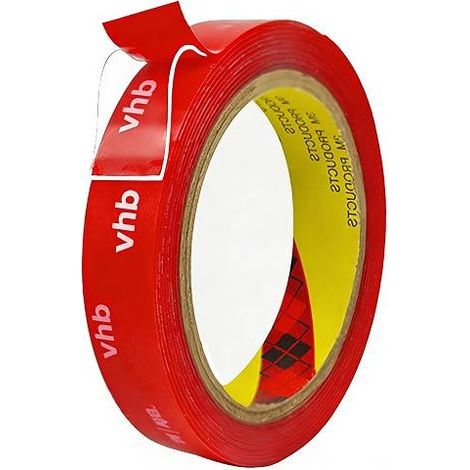 Double Sided Adhesive Tape, Nailless Waterproof and Ultra High Temperature Resistant for Car Home Decoration (1/5)
