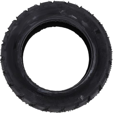Pneu tout-terrain 9x3.0-5.5 pour trottinette électrique, sans chambre à air, en caoutchouc épais, résistant aux chocs et à l'éclatement. (1/5)