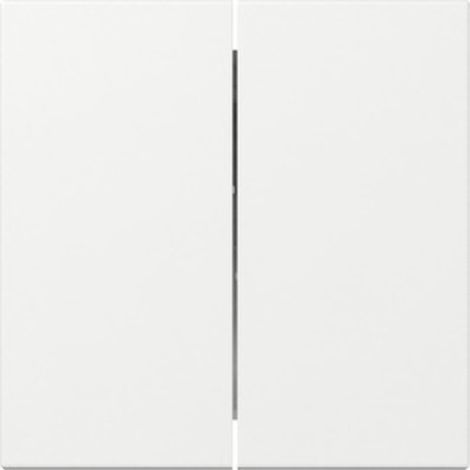 Schalter Gira 349503 Doppelwippe glänzende Oberfläche