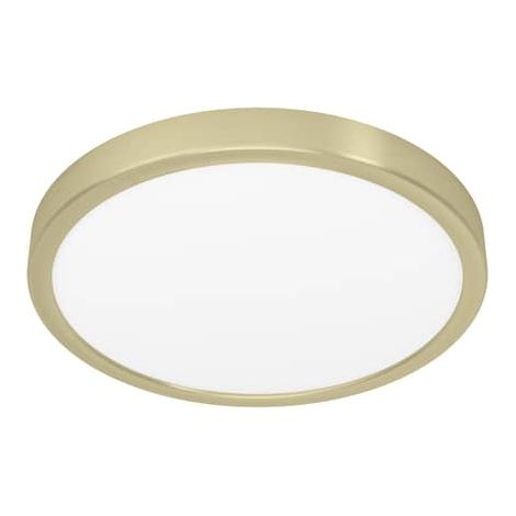 [GEBRAUCHT] B-Ware Eglo Led Anbaupanel Fueva Deckenlampe Deckenlampe 5 Ip20 830 Messing ø28,5cm
