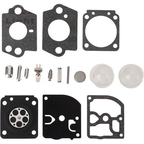 Tondeuse Kit de réparation de carburateur Carb Joint Primer Bulb Set pour Stihl HS45 FS38 FS55 Tondeuse à gazon (1/4)