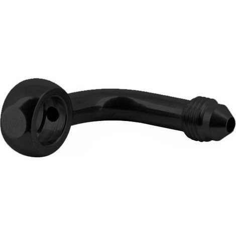 Banjo Alu Noir 90° Pour Durite Pré Sertie