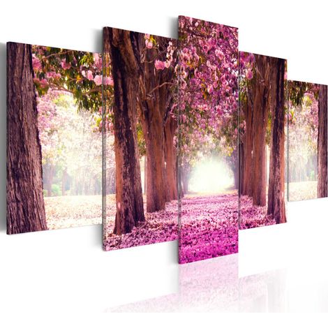 Tableau Imprimé "Suivez la Beauté" 100 x 200 cm (1/2)