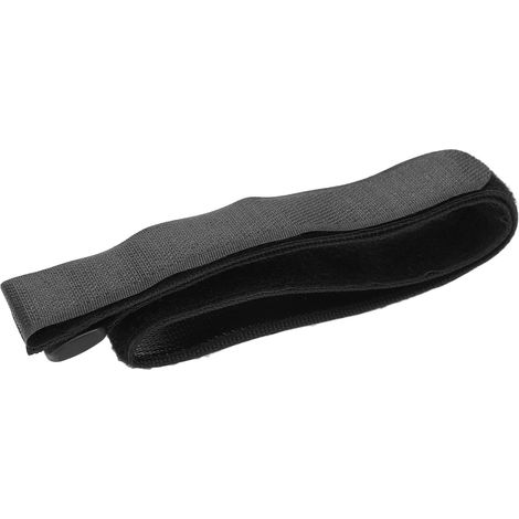 Sangle élastique antidérapante pour cadre vélo, fixation de roue, noire (1/5)