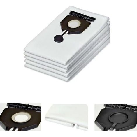 Confezione da 5 sacchetti per aspirapolvere Karcher 2.889-154.0 NT 30/1 30L (1/4)