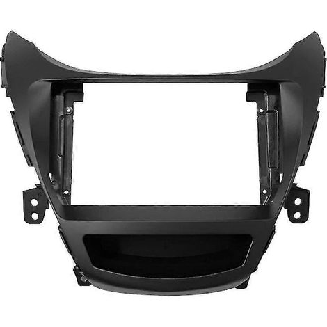 2-DIN 9-Zoll-Autoradio-Einbausatz mit DVD, GPS und MP5-Player, ABS/PC-Kunststoff, Blende/Rahmen für HYUNDAI Elantra 2012–2015 (nur Rahmen – 2012–2013)