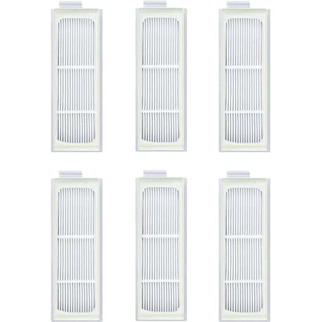 Lot de 6 filtres HEPA pour Deebot T20 Omni / T20e Omni robot aspirateur - Pice de rechange lavable et rutilisable (1/5)