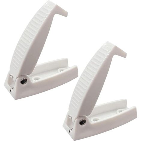 Plastic RV Door Latch, Plastic RV Door Latch, RV Door Hook, Cupboard Locks, Door Catch, Door Latch for RV Camper Trailer, 2pcs (1/5)