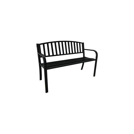 C PANCHINA NERO 119X50X77CM INCONTRO