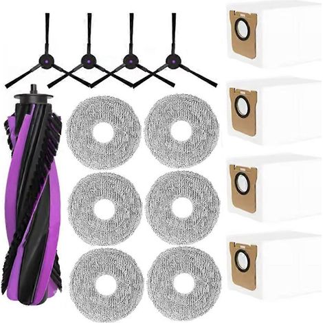 Brosse pour aspirateur 15PCS pour P20 PRO Robot Aspirateur pièce détachée Main Brosse Side Serpillière Cloth Sac à poussière (1/5)