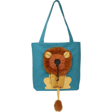 Sac de transport pour animaux de compagnie Outcrop Small Lion en toile, pour chiens et chats, accessoire pour animaux de compagnie bleu (1/5)