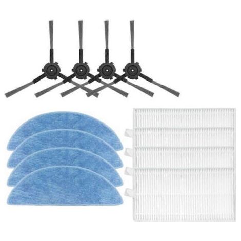Zubehör und Ersatzteile für ECOVACS YEEDI Y1 PRO / Y1 PRO PLUS: Seitenbürste, Filter und Reinigungstuch. (1/5)