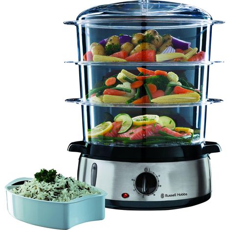 Russell Hobbs 19270-56 Parowar Noir et Argent 9 litres