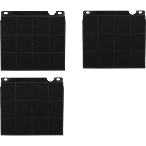 Lotto di tre filtri a carbone originali Tipo 15 230x210x30 mm 9029800456