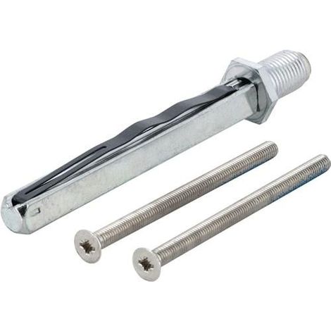HOPPE® FH Befestigungsset Sertos für FS-Wechselkurzschildgarnitur (Knopf/Griff), VK 9 mm, 11523657 (1/4)