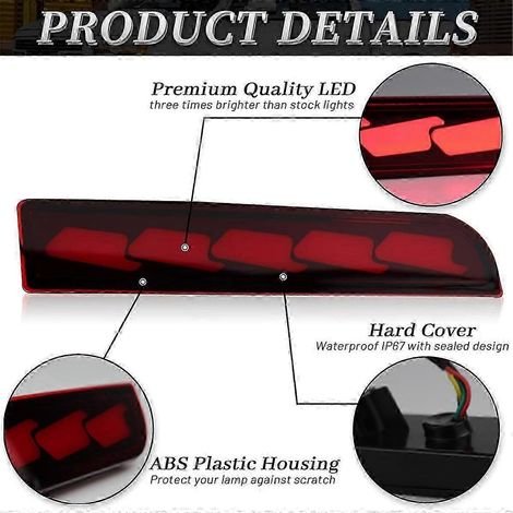 LED-Nebelscheinwerfer mit Reflektoren für die hintere Stoßstange für Mitsubishi Lancer 2008-2017 Evolution X 2008-2017 Outlander Edition 0710