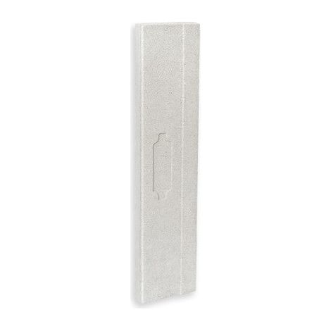 Pilar Clásico para Balaustrada - Tres alturas para cada serie de balaustre - 74,5 × 16 × 4 × 4,5 × 4,5 cm - Unidad - Blanco