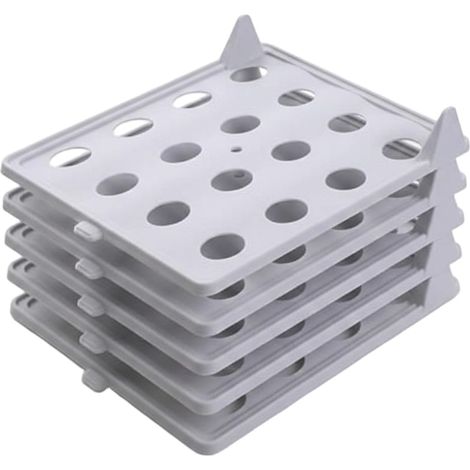 Dossier de Chemise 5 pièces, Organisateur de Chemise empilable, Dossier – Planche Pliante en Plastique Gris pour t-Shirts, Chemises, Pantalons et Pulls (1/5)