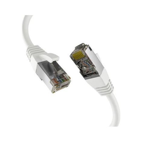 efb-elektronik EC020200319 Cavo di rete Bianco 15 m Cat8.1