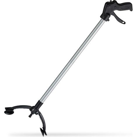 1 Pince à déchets 88 cm, Aluminium léger, Poignée pivotante 360°, Ergonomique, Pour personnes âgées (1/5)
