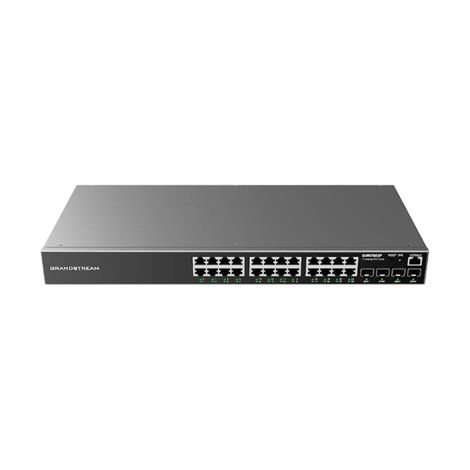 Grandstream GWN7803P Switch 24xGbE PoE 4xSFP 360W