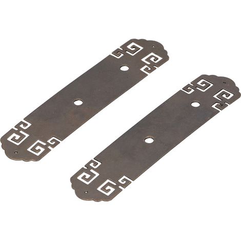 Poignée de Porte Droite Rétro pour Meuble Double Porte Accessoire Vintage (1/5)